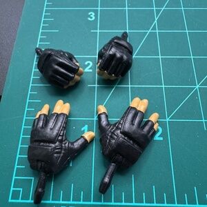 WWE Action Figure Big Van Vader Hands For Figure Fodder Elite 10 V Hand 4x Hands